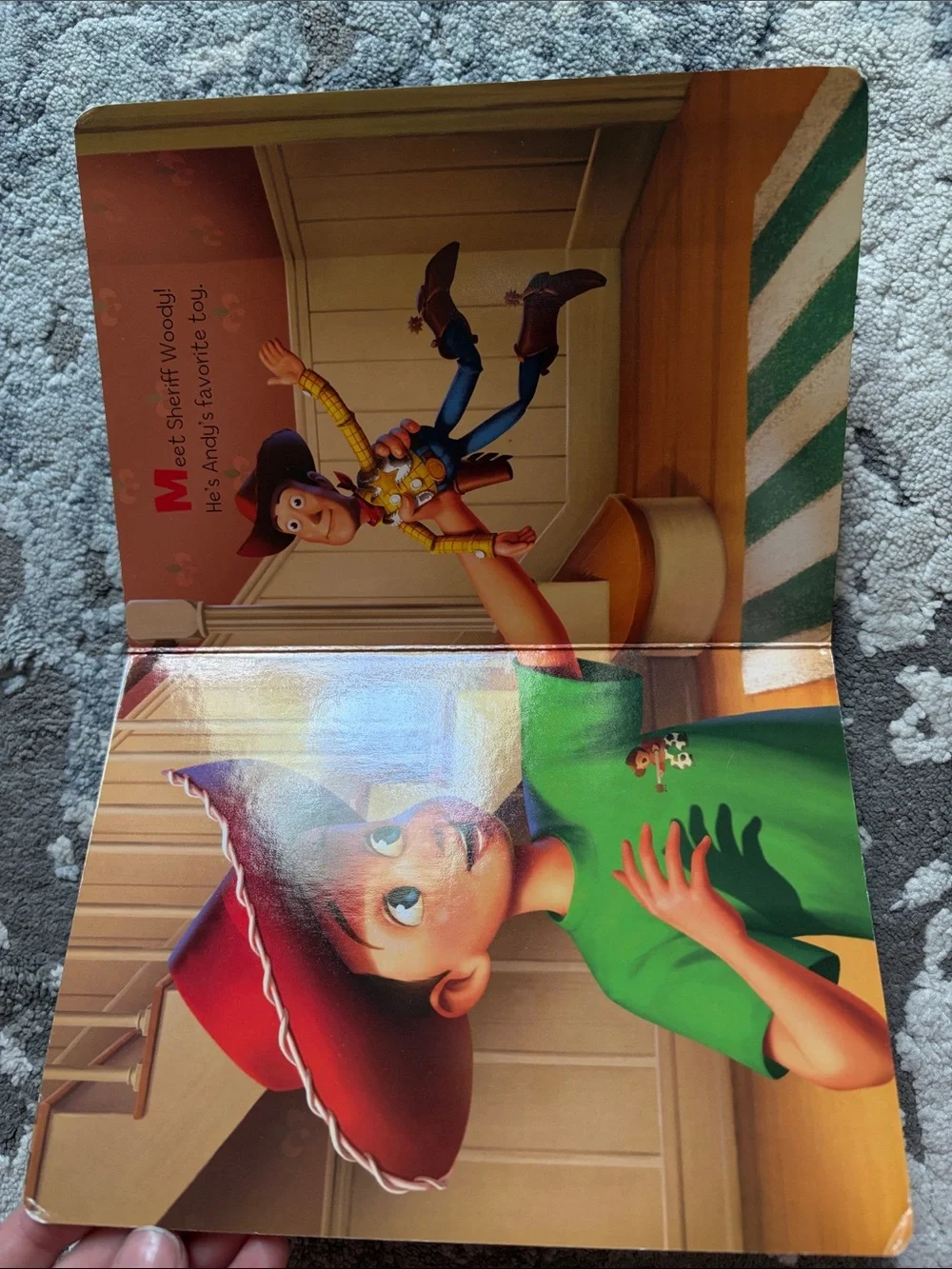 ❤️$3 Toy Story Woody Board Book